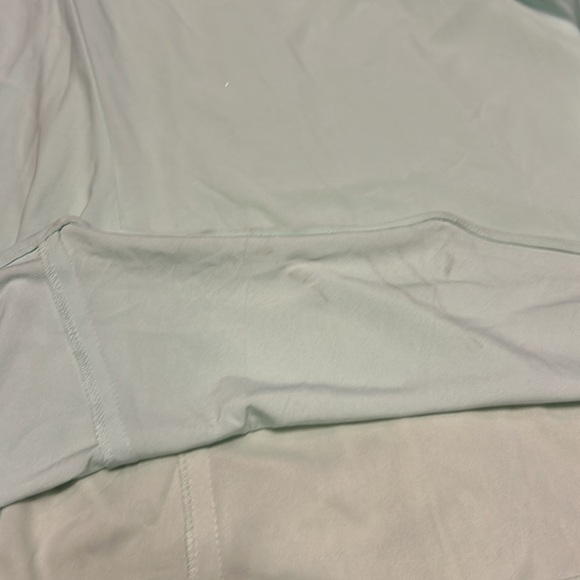 Ieena MAC Duggal ruched off the shoulder dress size 2 light green - Picture 5 of 9